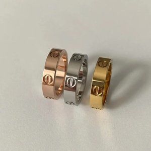 Stylish water proof love ring, combining luxury, gift ring,